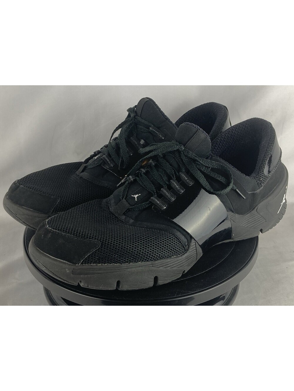 Men’s Size 11.5 Jordan Trainer Prime Triple Black Running Shoes 919714-010